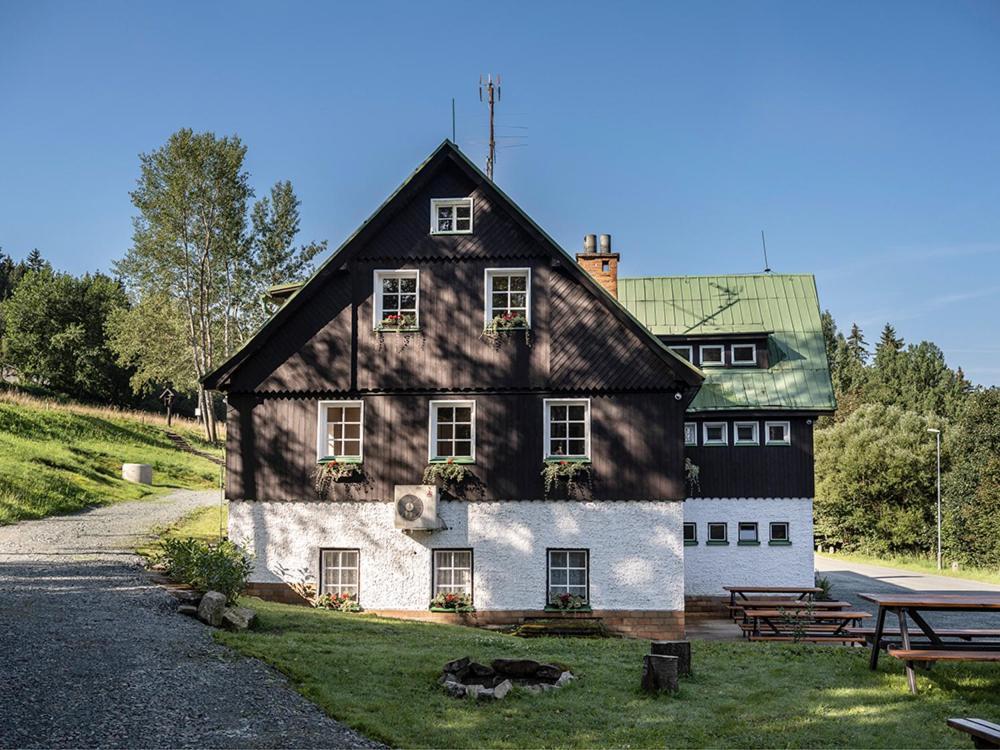 Chata Prim Destne v Orlickych horach Exteriér fotografie
