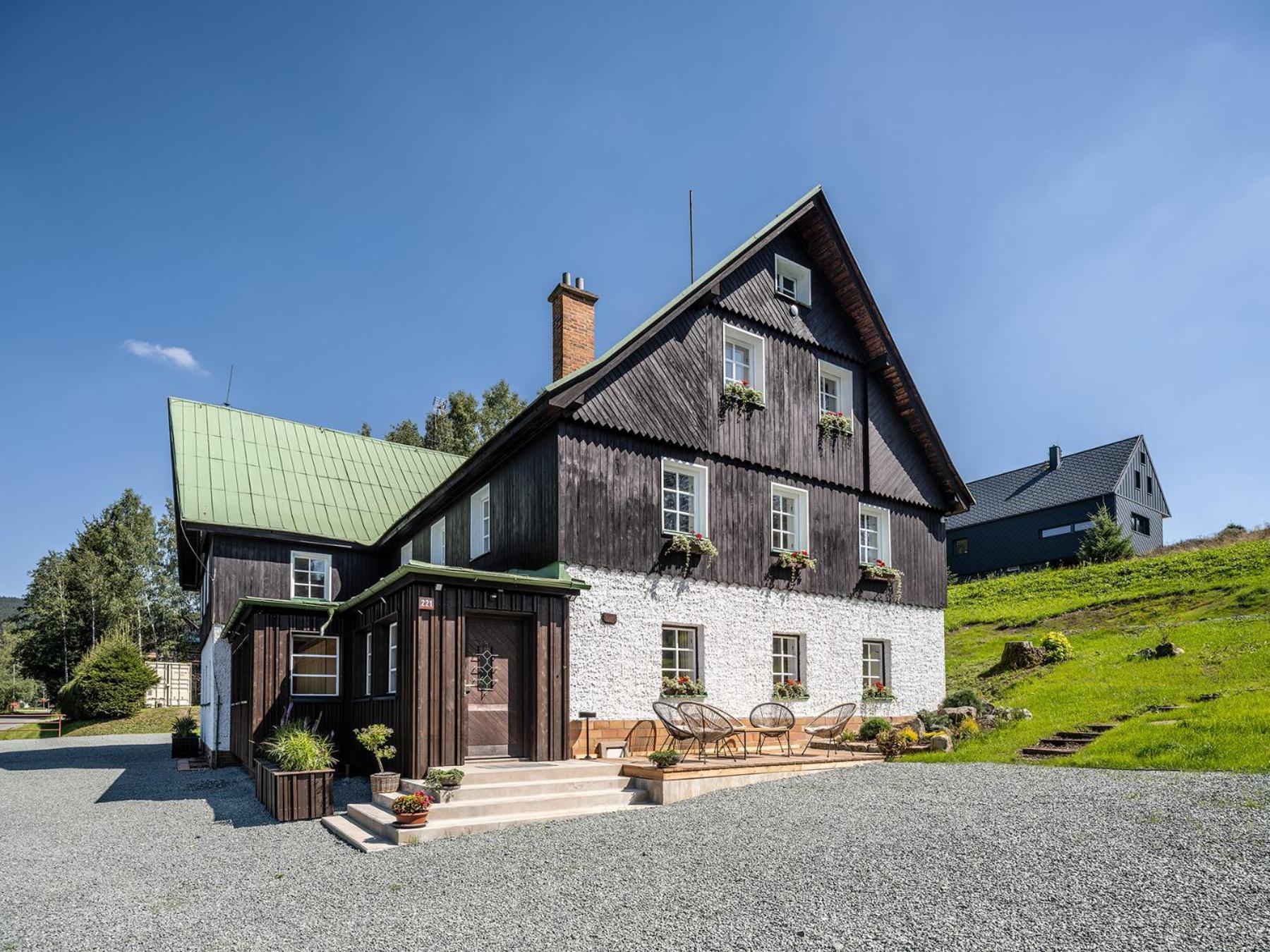 Chata Prim Destne v Orlickych horach Exteriér fotografie