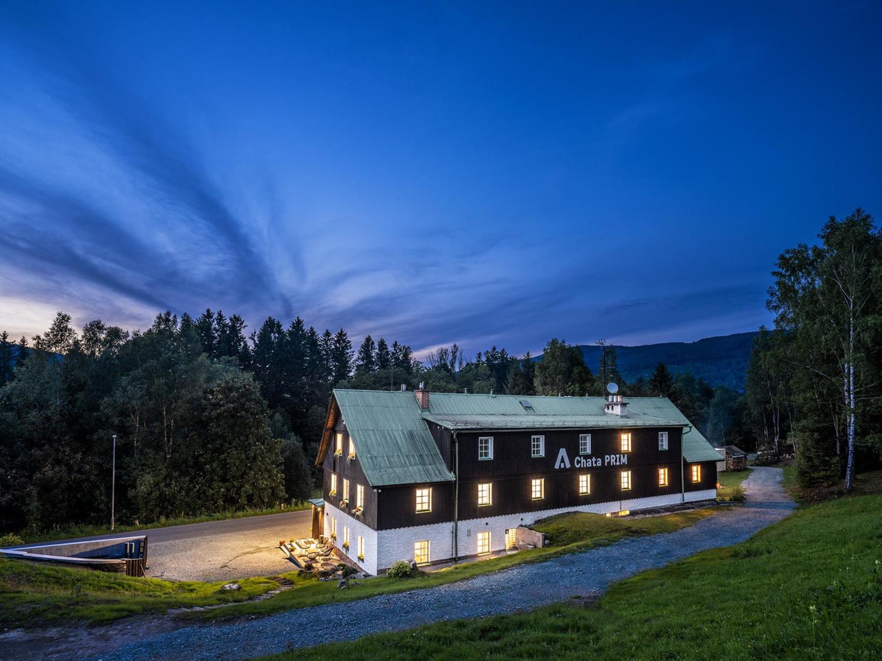 Chata Prim Destne v Orlickych horach Exteriér fotografie
